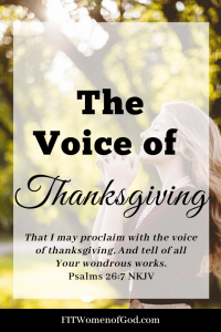 VOICES OF THANKSGIVING