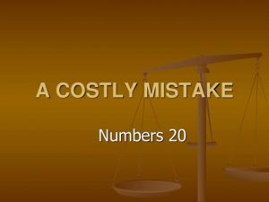 Read more about the article NO TO COSTLY MISTAKES