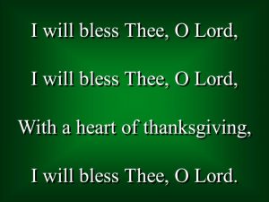 Read more about the article BLESS THE LORD!