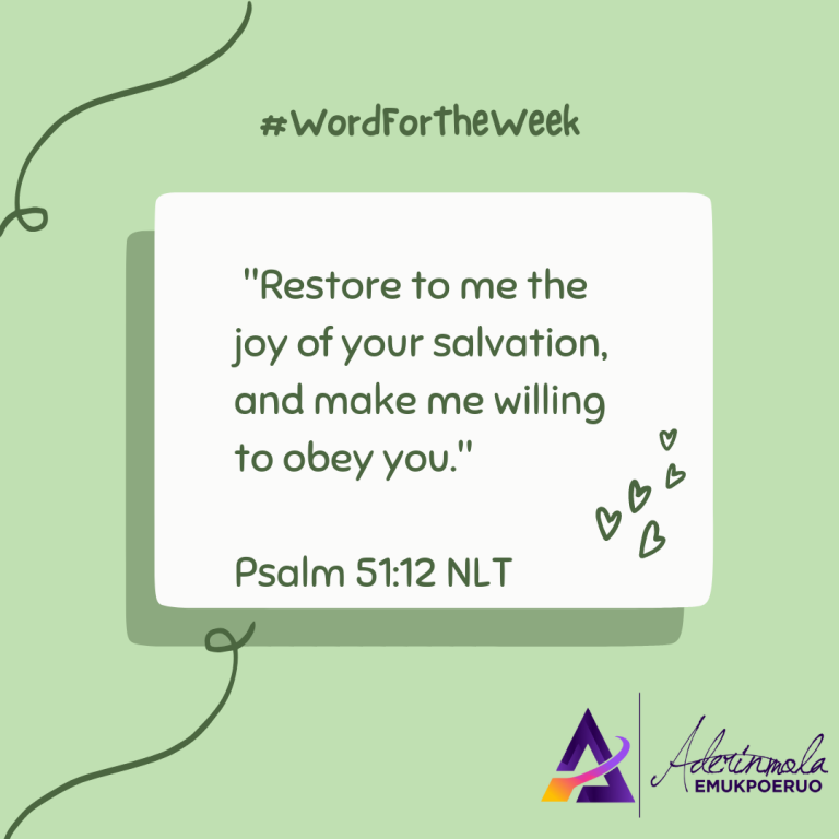 Read more about the article Willingness To Obey